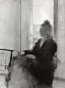 Edgar Degas Woman at a Window Spain oil painting artist